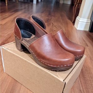Sandgrens Swedish Clog - leather size 42